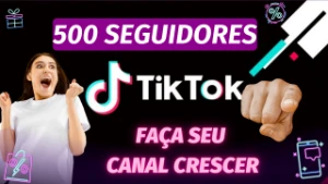 500 seguidores TikTok  - Redes Sociais - melhor preço