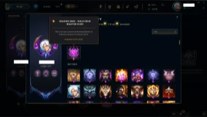 Conta Com 1517 Skins (Quase Todas) Ex Mestre - League of Legends LOL