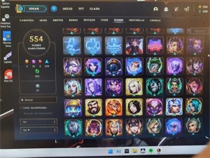Conta de lol top de linha - League of Legends