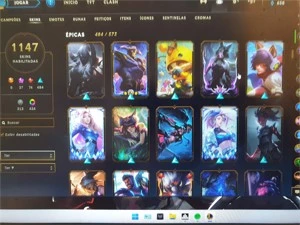 Conta de lol top de linha - League of Legends