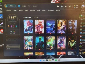Conta de lol top de linha - League of Legends
