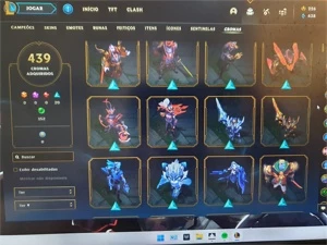 Conta de lol top de linha - League of Legends