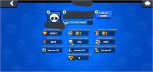Conta brawl stars 47/51 brawler, todos full, 23k de troféus