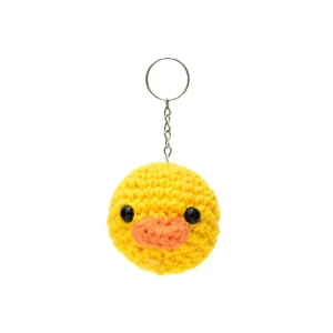 Chaveiro Cabeça de Pato em amigurumi - Artesanato e Personalizados