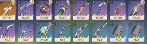 Anuncio AR38 2 (5* Mona e Itto) 1 arma (5* falcão) - Genshin Impact