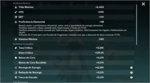 Conta AR55 com 4 lendarias e personagens C6 - Genshin Impact