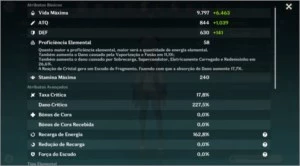 Conta AR55 com 4 lendarias e personagens C6 - Genshin Impact