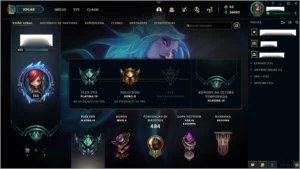 Conta de LOL|Platina 4|level 255|36.000 EA|90 skin-2ultimat - League of Legends