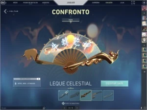 CONTA VALORANT D2 COM SKINS.