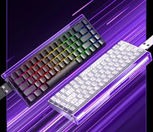 Teclado Magnético Gamer AULA 68He