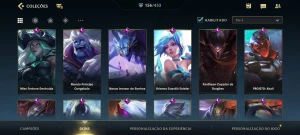 Conta wild Rift 156 skins!! - League of Legends: Wild Rift LOL WR