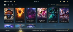 Conta wild Rift 156 skins!! - League of Legends: Wild Rift LOL WR