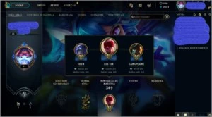 Conta nível 51 com 92 champs e 37 skins - League of Legends LOL