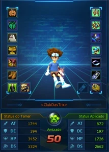 Conta Ladmo Omegamon com AOA - Digimon Masters Online