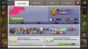 Conta Clash of Clans CV 9