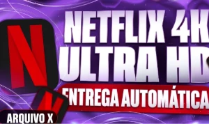 Netflix 4K Ultra Hd 30 Dias | 1 Tela Com Pin - Assinaturas e Premium