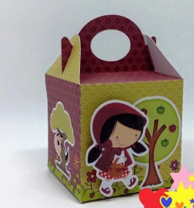 Kit 100 Lembrancinhas Chapeuzinho Vermelho - Artesanato e Personalizados