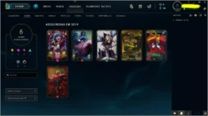 vendo conta lol platina 4. - League of Legends