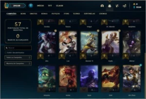 Conta bronze 4 - League of Legends LOL