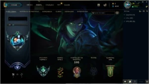 Conta lol Platina 2, ex Diamante 3 full campeões - League of Legends