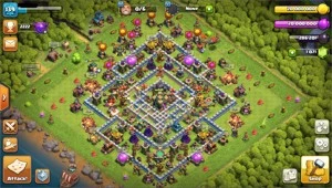 2 TH14 bons para upar, muito baratos e com vários itens. - Clash of Clans