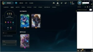 Conta LoL TODOS champions, Diamante1 s3 s4 s5, 173 skins. - League of Legends