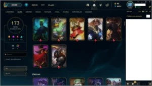 Conta LoL TODOS champions, Diamante1 s3 s4 s5, 173 skins. - League of Legends