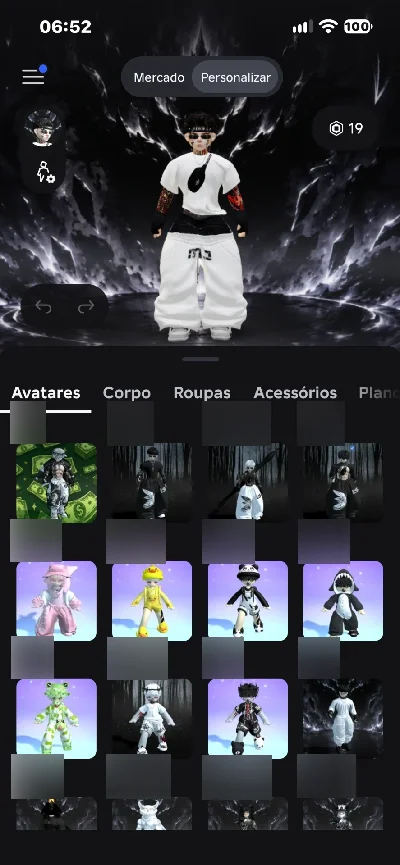 Conta Roblox com a korblox 500R$