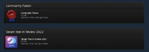 Steam (8 anos) - Jogos e DLCs / Troféus e insignias
