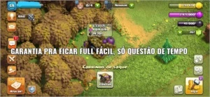 clash of clans cv8 semi-full barato