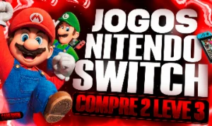 Jogos de Nintendo Switch compre 2 e leve 3 - Others