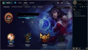 Conta League of Legends 599 skins LOL