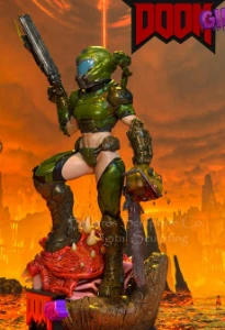 Doom Girl 3D Stl - Outros