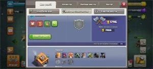 Conta Cv10 recém upada - Clash of Clans