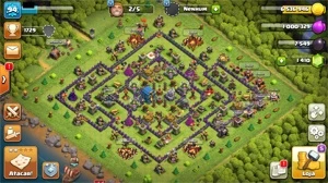 CONTA CLASH OF CLANS CV 12