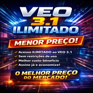 Veo 3.1 Ilimitado - Gemini 3.0 - Nano Banana Pro 20 Dias - Assinaturas e Premium