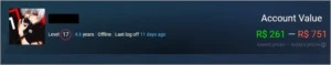 Conta Steam Lv17, 68 Jogos +DLC's