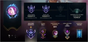 Conta LOL D4 154 skins Full champs - League of Legends