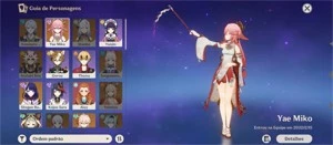 AR57 - YAE C1, ZOHNGLI C1, ALBEDO, KAZUHA, RAIDEN, HUTAO E + - Genshin Impact