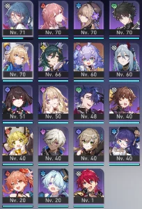 Conta Honkai Star Rail - Firefly, Feixiao e outros T5 - Genshin Impact