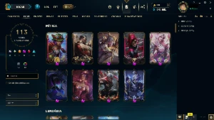Conta Diamante (113 Skins) Full Acesso Negocio Valor - League of Legends LOL