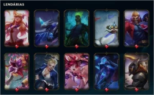 Conta de lol plat 4 - League of Legends