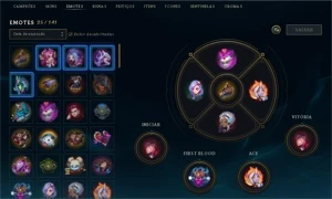 2 Contas League of Legends ( PERFEITO PARA QUEM E MAIN MID ) LOL