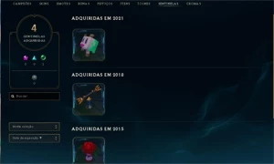 2 Contas League of Legends ( PERFEITO PARA QUEM E MAIN MID ) LOL