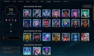 2 Contas League of Legends ( PERFEITO PARA QUEM E MAIN MID ) LOL