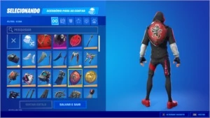 Conta Fortnite com Ikonik, Picareta Minty e Salve o mundo