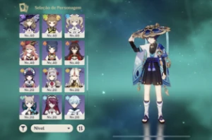Ar50. Andarilho + bis/ Lyney, Yelan + 2bis/ faruzan c6 - Genshin Impact