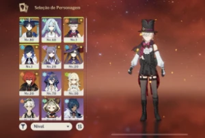 Ar50. Andarilho + bis/ Lyney, Yelan + 2bis/ faruzan c6 - Genshin Impact