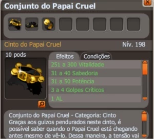 set Papai cruel completo (SPIRITIA) - Dofus