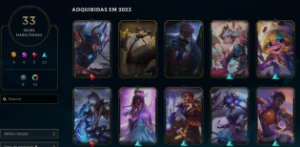 Conta Ex Desafiante Atual D2 Upada A Mão Vai Com Email - League of Legends LOL